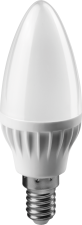 Лампа светодиодная свеча ОНЛАЙТ - E14 / C37 / 6 Вт / 220 Вольт / 2700К