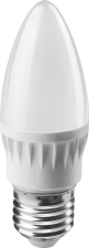 Лампа светодиодная свеча ОНЛАЙТ - E27 / C37 / 6 Вт / 220 Вольт / 2700К