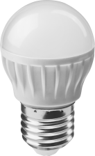Лампа светодиодная шар ОНЛАЙТ - E27 / G45 / 6 Вт / 220 Вольт / 2700К