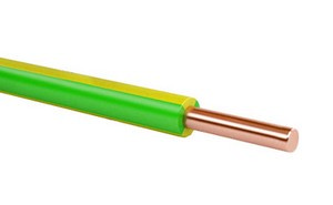 Провод ПуВ (ПВ-1) 6 Желто-зеленый