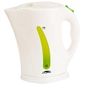 Электрический чайник "Эльбрус-2" 1,7л белый с зеленым
