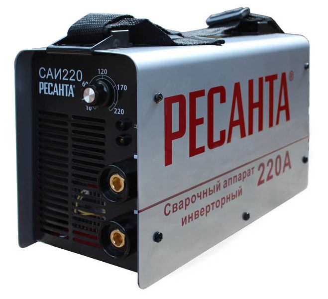 Сварочный аппарат инверторный РЕСАНТА  САИ 220 В КЕЙСЕ 65/22