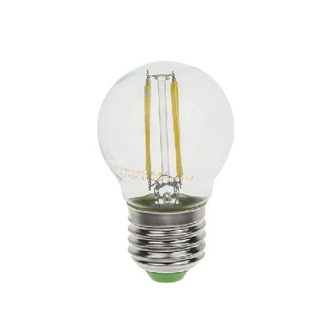 Лампа светодиодная ASD - E27 /Шар /5 Вт / 220 Вольт / 4000К / PREMIUM прозрачная колба