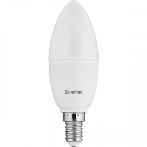 Лампа светодиодная Camelion - E14 / Свеча / 7 Вт / 220 Вольт / 4500К