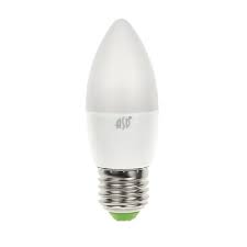 Лампа светодиодная ASD - E27 / Свеча C37 / 7,5ВТ / 4000К / 104х37